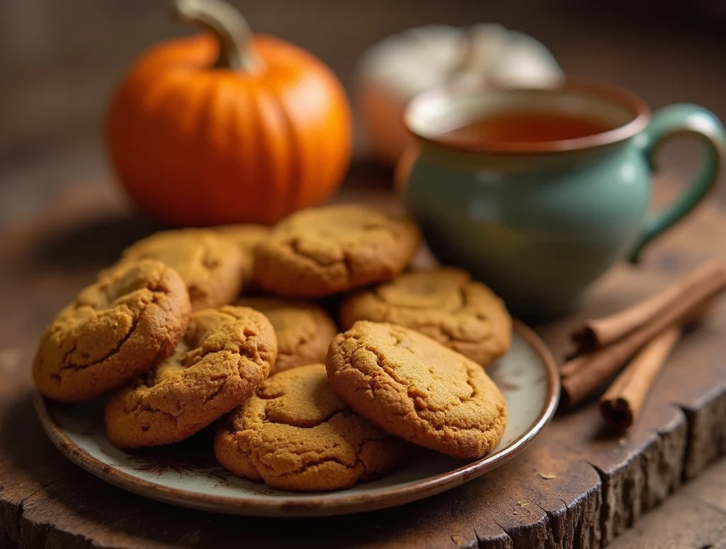 pumpkin spice cookies