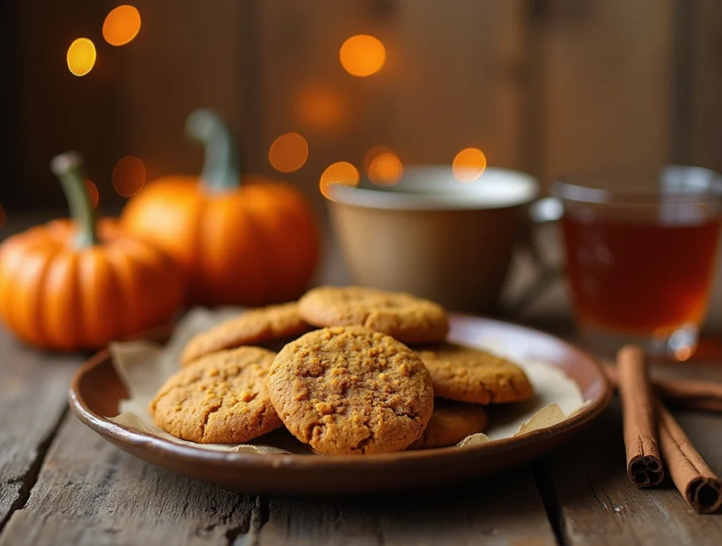 pumpkin spice cookies