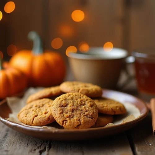 pumpkin spice cookies