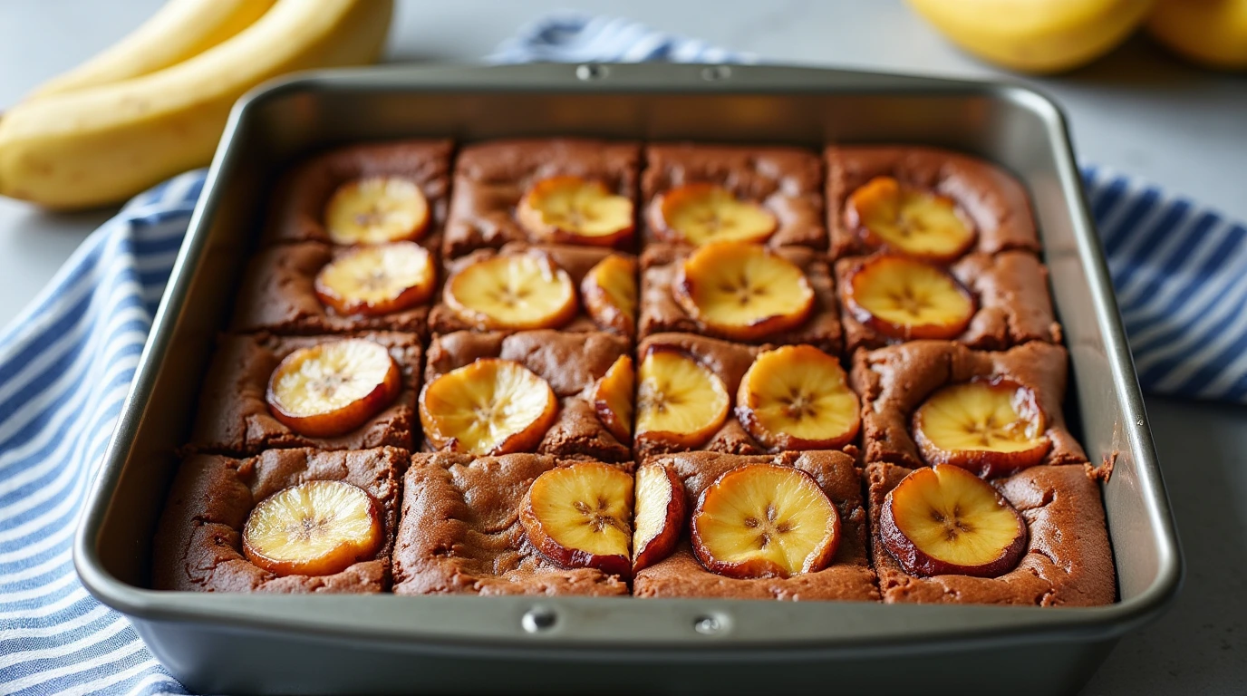 Banana Bread Brownies