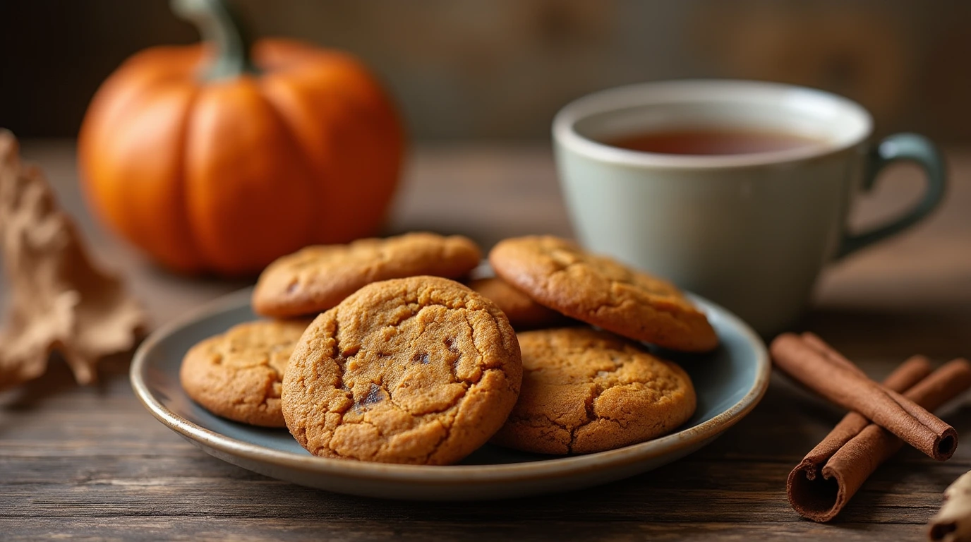 pumpkin spice cookies