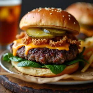 bison burger