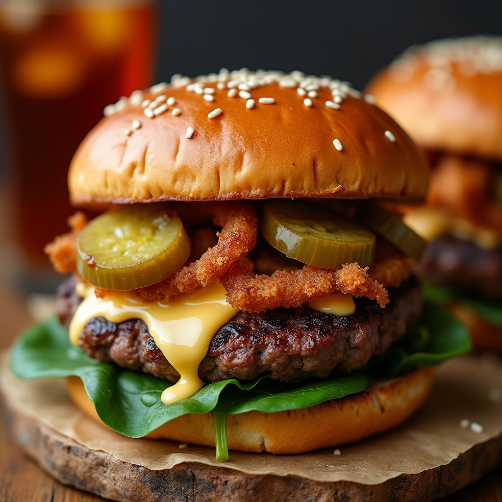 bison burger