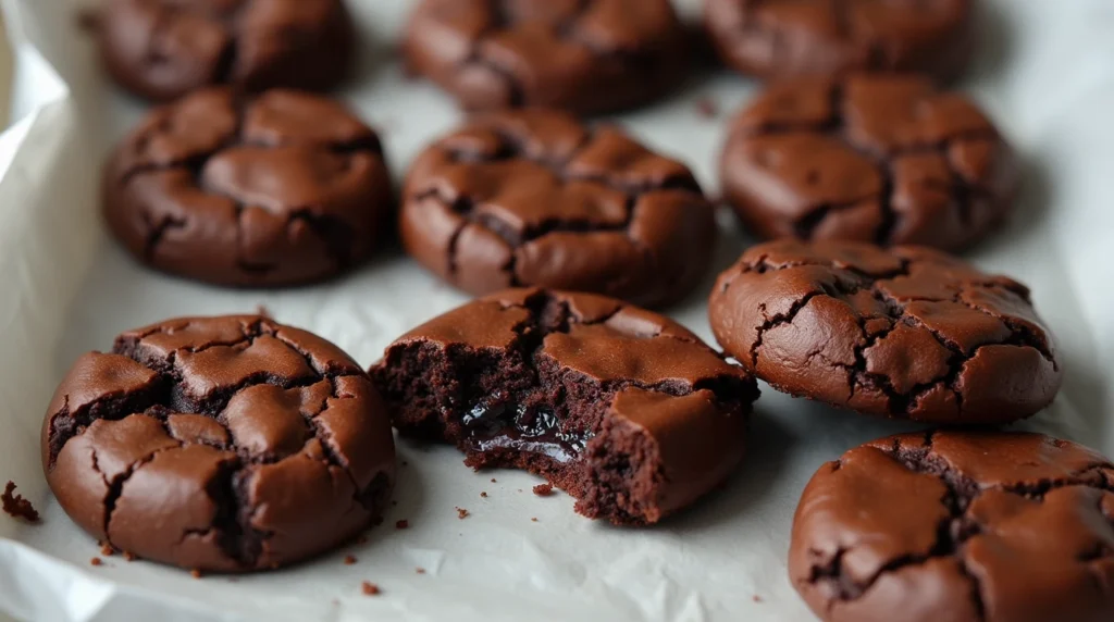 fudgy brownie cookies