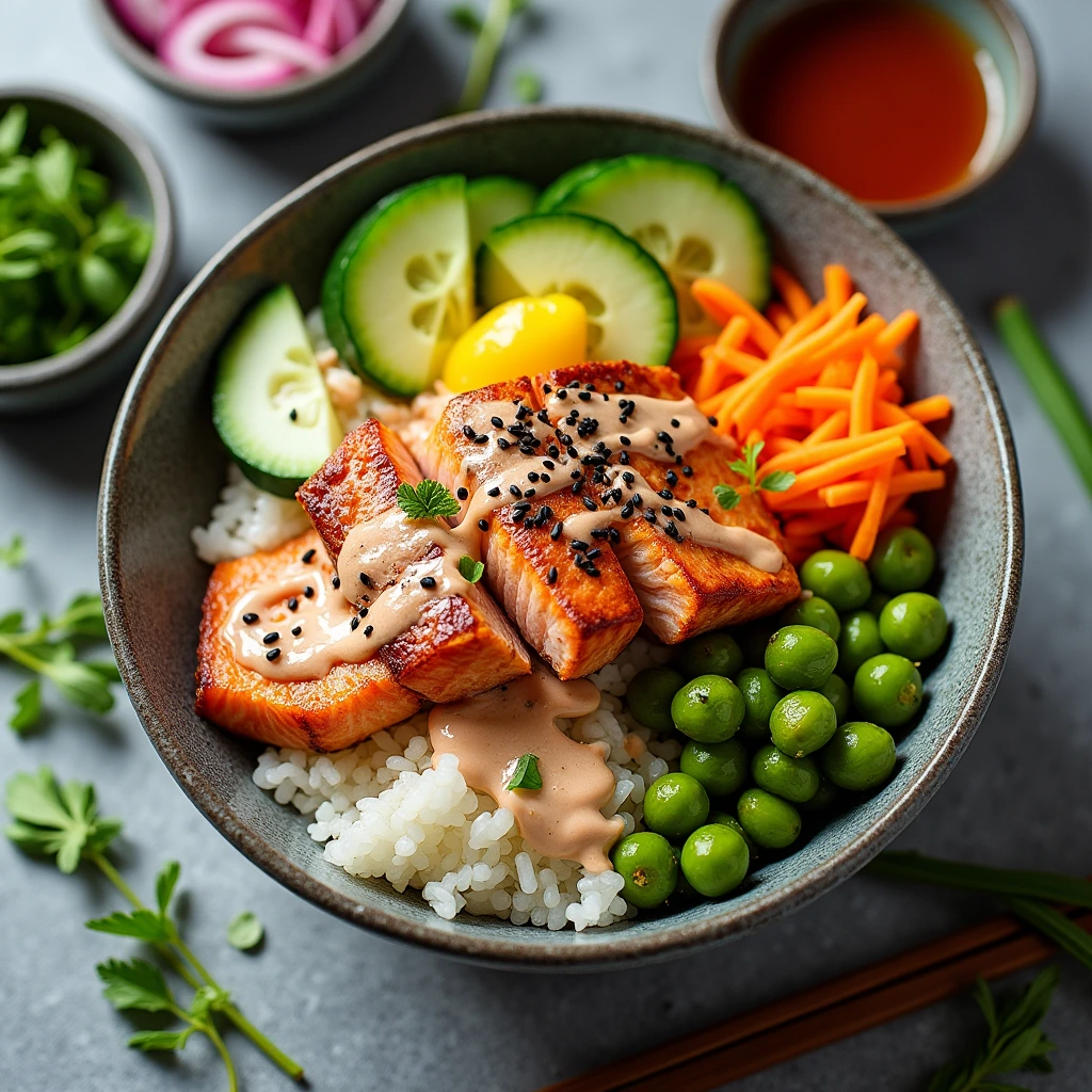 Salmon Bowl
Salmon Bowl Recipe