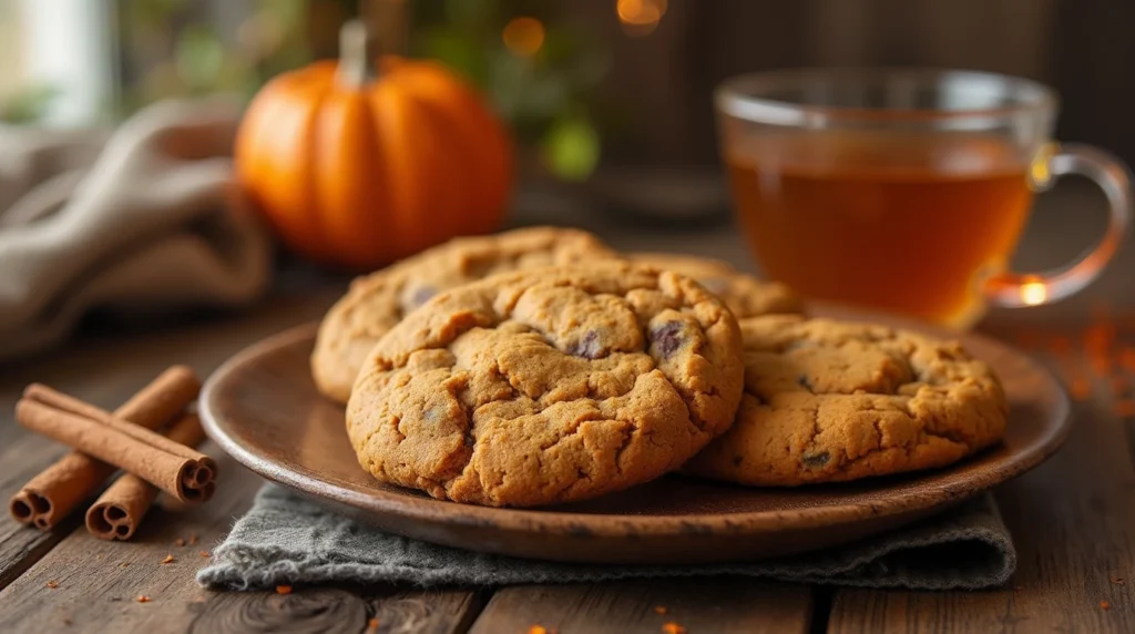 pumpkin spice cookies