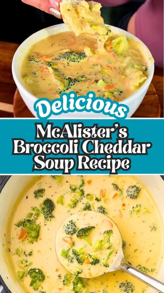 McAlisters Broccoli Cheddar Soup