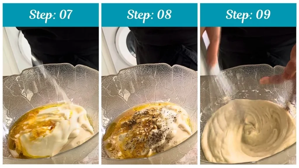 Preparing the McAlister's Coleslaw