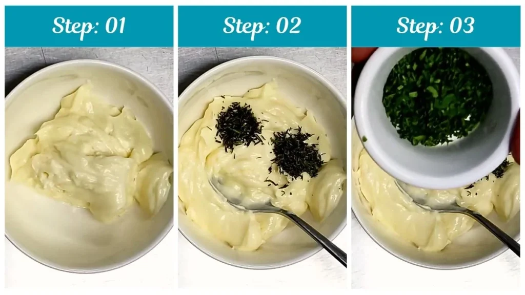 Step by Step McAlister's Herb Mayo Recipe