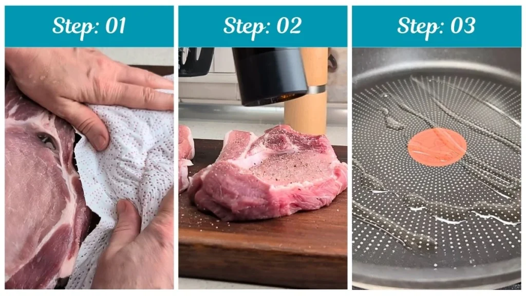Step by Step Perrys Steakhouse Pork Chop Recipe